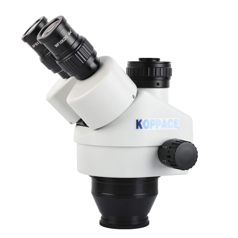 

7X-45X Trinocular Stereo Industrial Microscope Lens 0.5X CTV Microscope Camera Eyepiece Interface