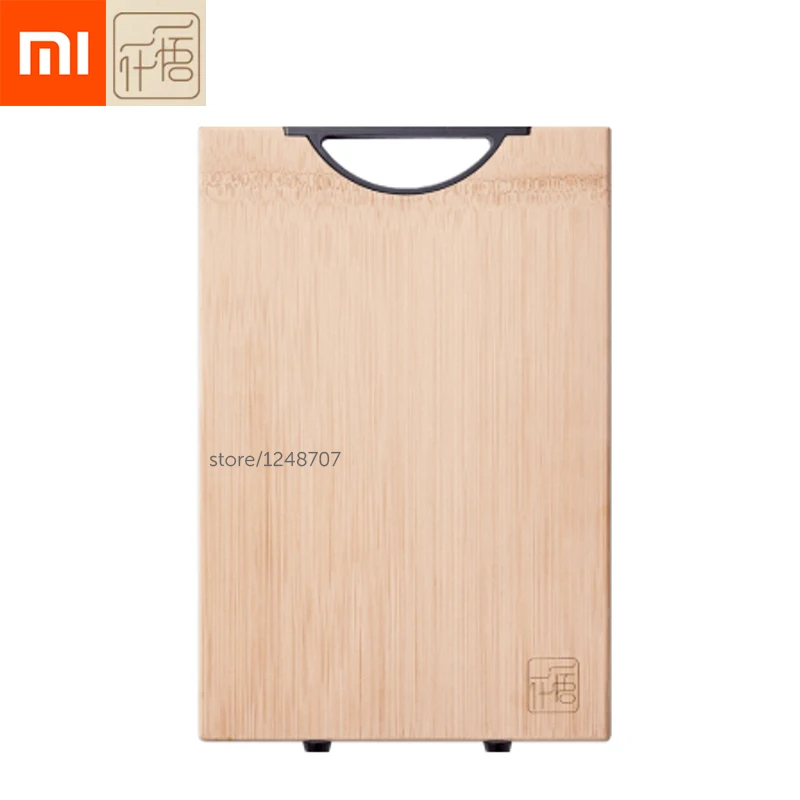 Xiaomi YIWUYISHI разделочная доска 2,6 см бамбуковая разделочная доска утолщенная противомикробная кухонная коврик для мяса