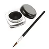 Long Lasting Eyeliner Pomade Cream Gel With A Brush Makeup Cosmetic Black Waterproof Eye Liner Dropshipping ► Photo 2/6