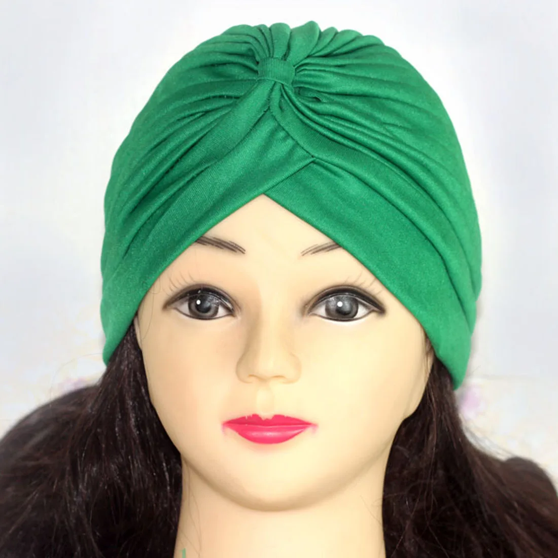 Bandana pour femmes, Turban extensible, bandeau, chaîne, chimio, Hijab, noué, casquette indienne, bandeau pour adultes, tendance 2019