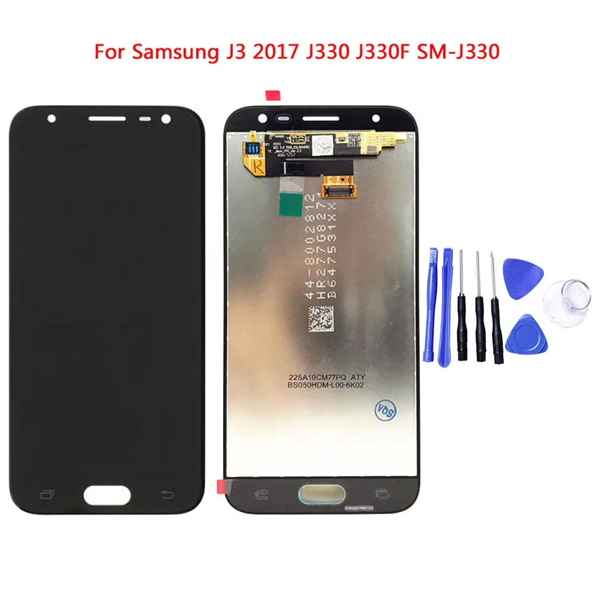 ЖК дисплей 5 0 &quotдля SAMSUNG J3 2017 J330 J330F J330FN сенсорный экран дигитайзер Замена для GALAXY