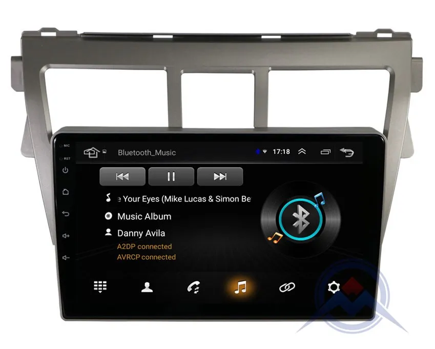 Clearance ZOHANAVI Android 8.1 2.5D Car Stereo Screen Radio For Toyota Vios Yaris Belta 2005-2011 Car DVD GPS Navigation with maps 16