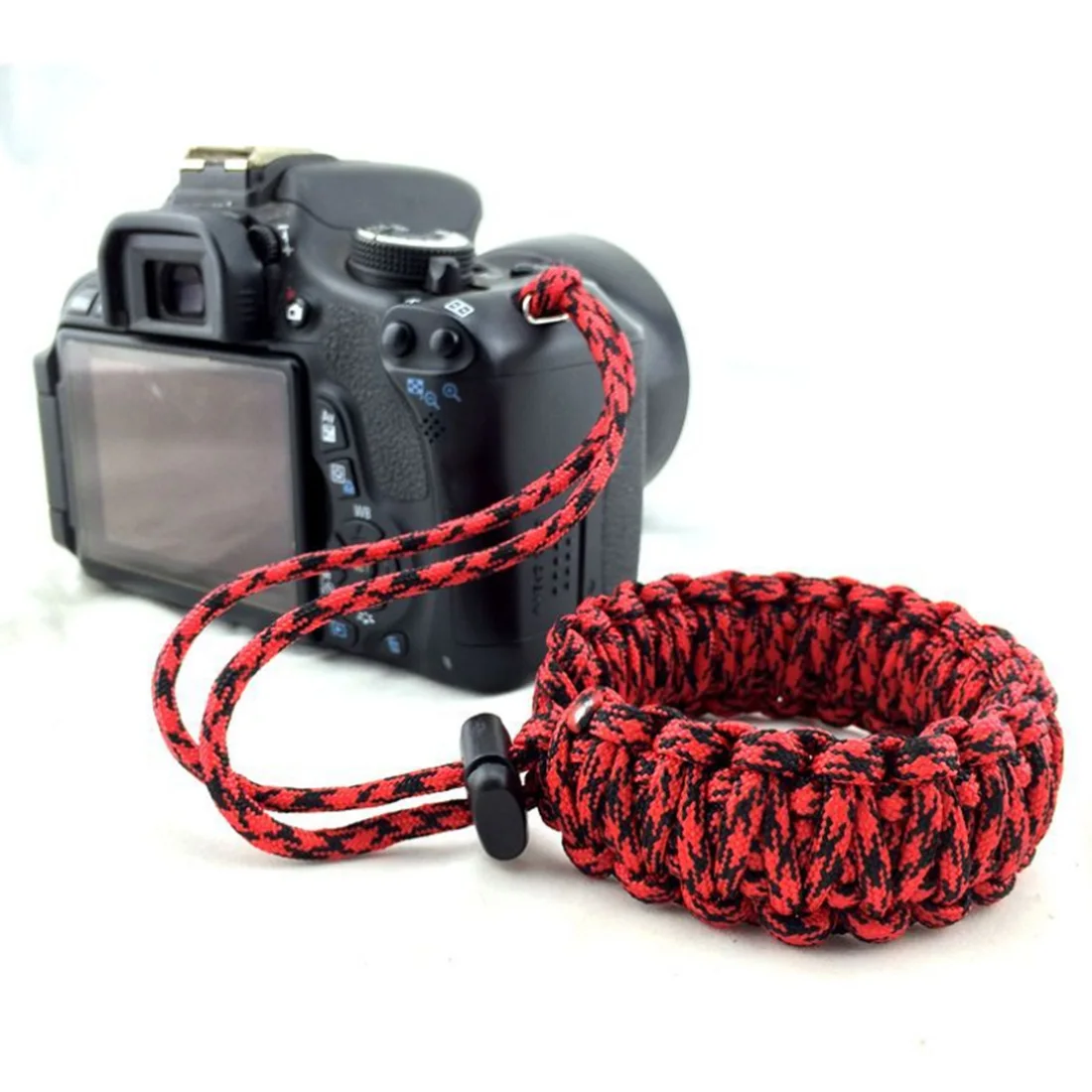 Новейший наручный ремень для цифровой камеры плетеный Nikon Canon Sony Pentax Minolta Panasonic SLR - Фото №1