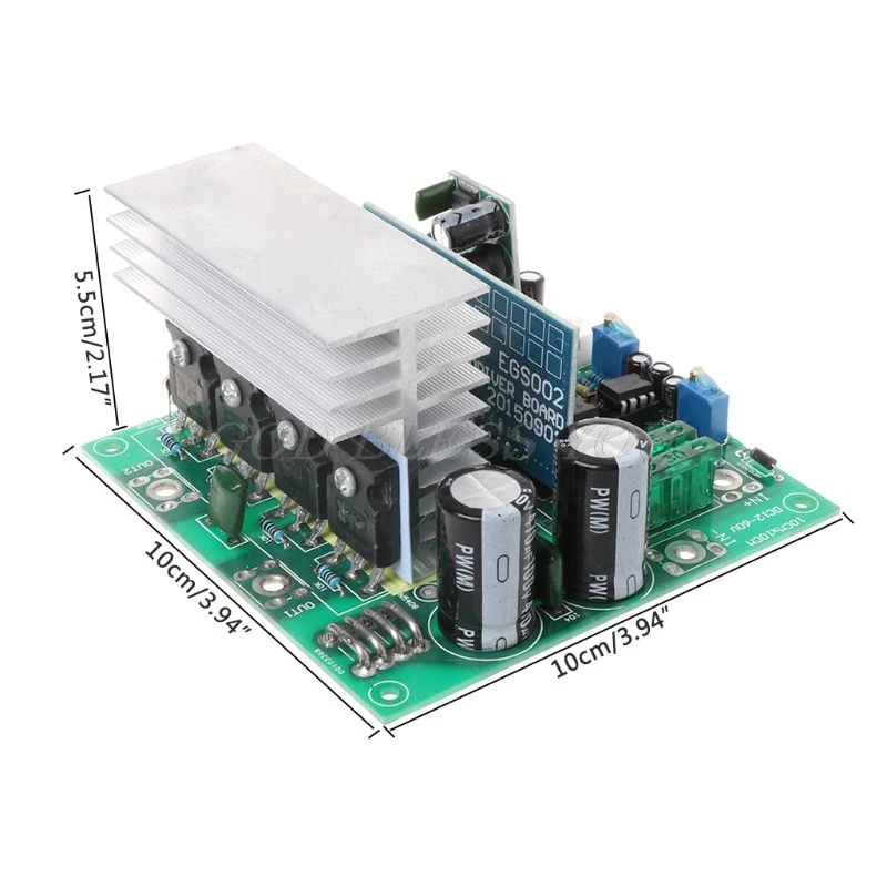 Инвертор с чистым синусом Мощность преобразователь частоты доска 12/24 V/48 V 600/1000/1800W готовой Панели для "сделай сам"