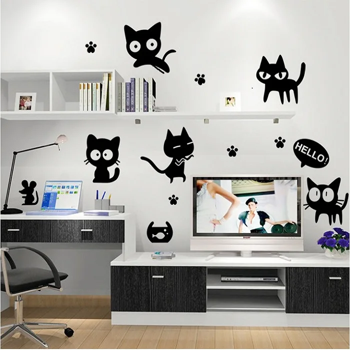 Compra arte del gato para los niños online al por mayor de ...