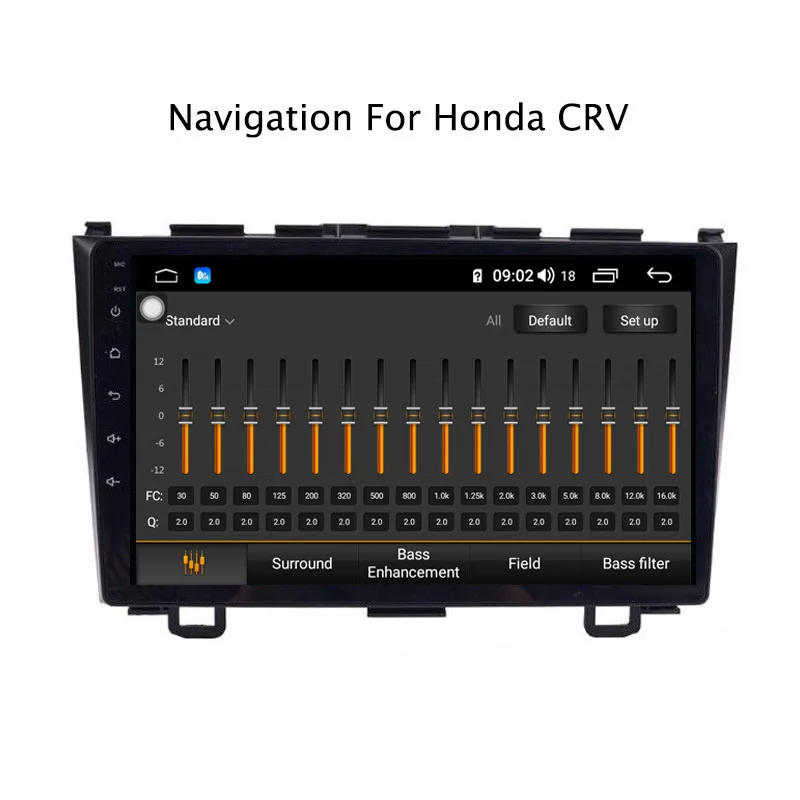Clearance 9" Android 8.1 8 core 4G RAM 64G ROM GPS Navigation Car Radio For Honda CRV 2007-2011,with Carplay/4G LTE 4