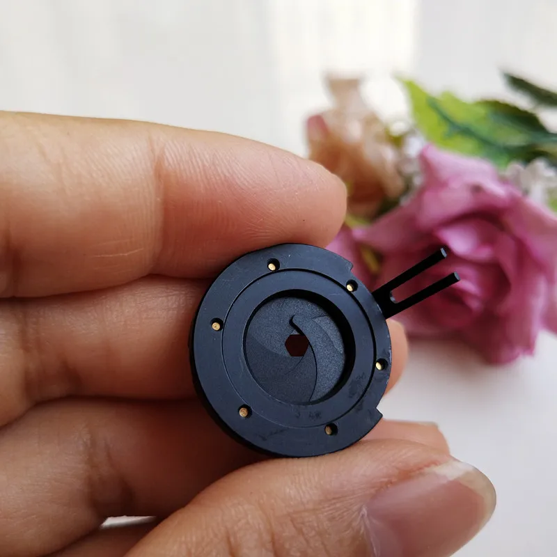 

0-11.8mm Metal Zoom Optical Amplifying Diameter Iris Diaphragm Aperture Condenser for Digital Camera Microscope Adapter