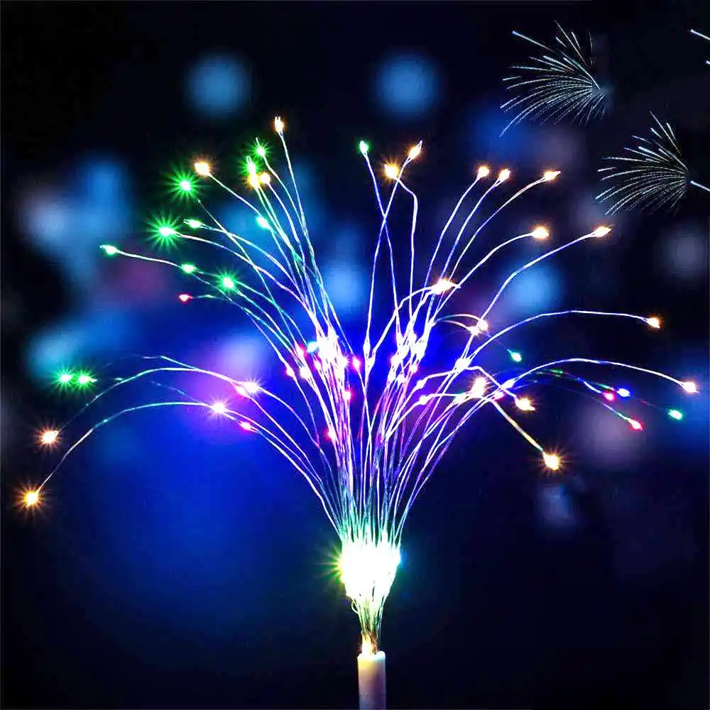 Fairy String Firework Light 120LED Multicolor Copper Wire Lights