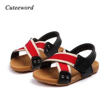 

Toddler Girl Sandals 2019 Summer New Children's Sandals Boys and Girls Casual Beach Shoes Tendon Soft Bottom Baby Toddler Shoes