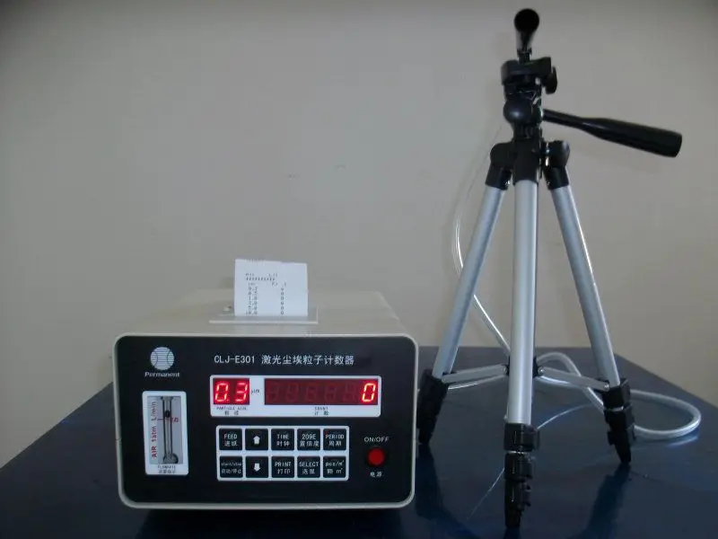 

Portable LED Display Laser Dust Particle Counter With Printing Function