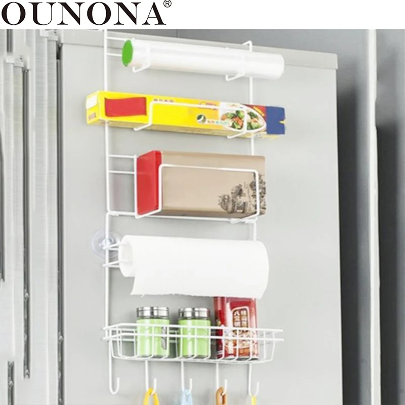fridge side storage rack