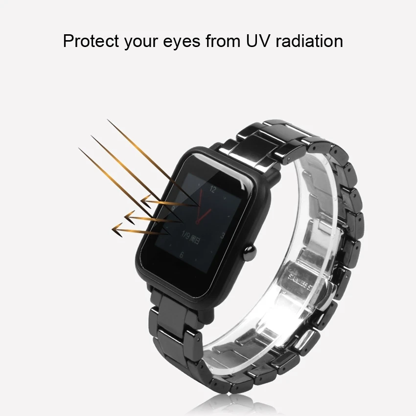 100 шт./упак. для Huami amazfit Bip Защитная пленка экрана Amazfit GTS 2 GTR 47 мм s Lite Stratos защита