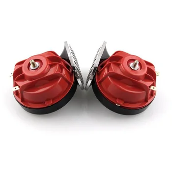 

2pcs/set 12V 135 DB Super-Loud Dual Air Horn Kit Trumpet Freight Train For Car