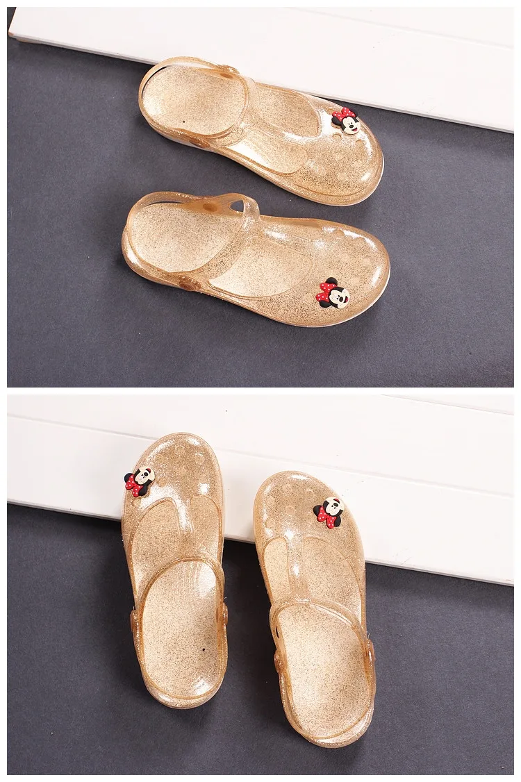 Медсестры Желейный Кристалл шикарная обувь пластиковые медицинские сандалии для девочек женские летние Нескользящие хирургические шлепанцы на толстой подошве