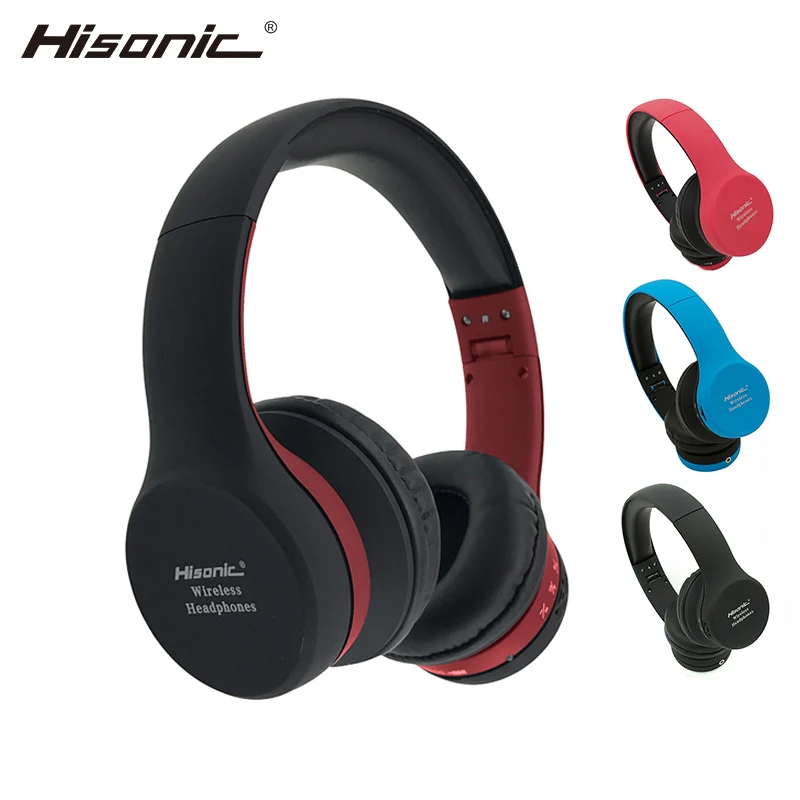 

Hisonic Bluetooth Headset Wireless Earphone With Noise Ear Earbuds Cancelling Auriculares headsets Microphone Headphones sun-832