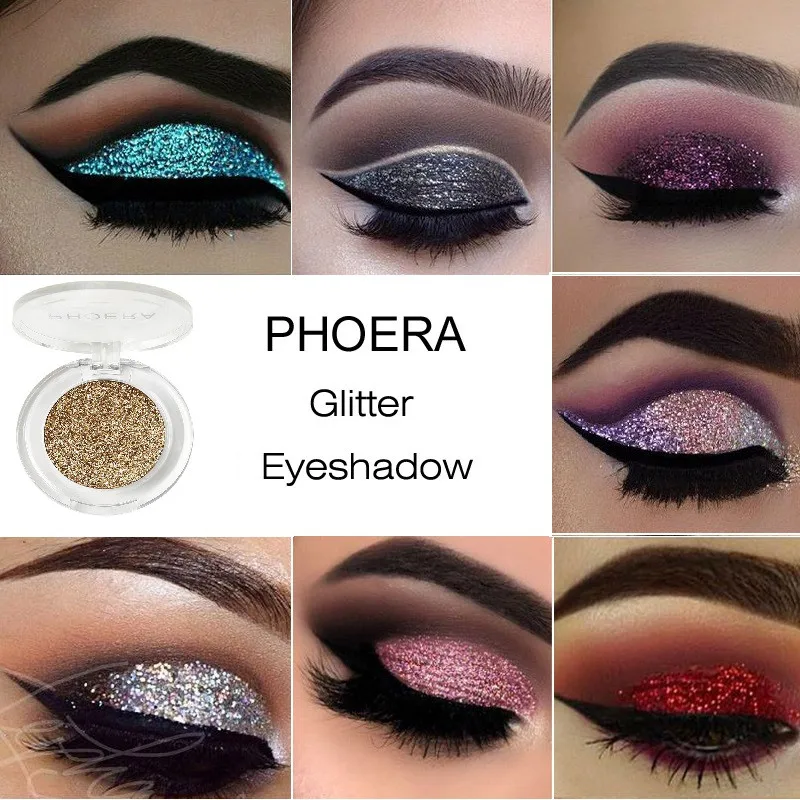 PHOERA العين بريق ماكياج الصباغ 8 ألوان دائم الظل المكياج الجمال أداة التألق للفن مهرجان التألق الجسم TSLM1 PHOERA العين بريق ماكياج الصباغ 8 ألوان دائم الظل المكياج الجمال أداة التألق للفن مهرجان التألق الجسم TSLM1