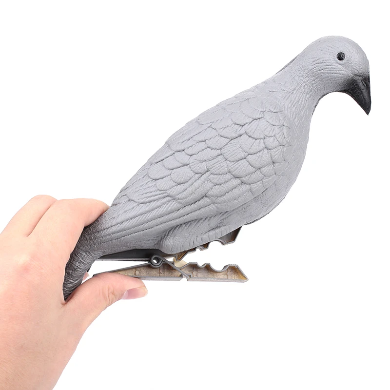 3D охотничья приманка Dove EVA серая поддельная птица стрельба Dove Decoy Декор ловушка охотничья приманка для дерева двор для вредителей на открытом воздухе