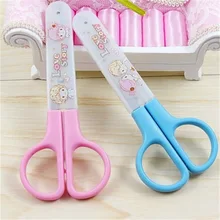 DIY Resin Craft Scissors Cute Kawaii Scrapbooking Scissors Kids Gift Home Decoration School Supplies Free Shipping 1201