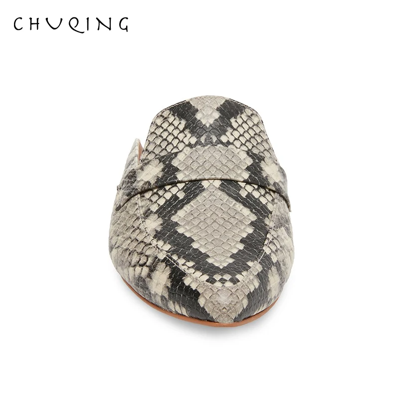 CHUQING/2019 г. модная женская обувь на плоской подошве модные уличные тапочки из
