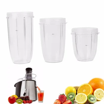 

Juicer Cup Mug Clear Replacement For NutriBullet Nutri Bullet Juicer 18/24/32OZ