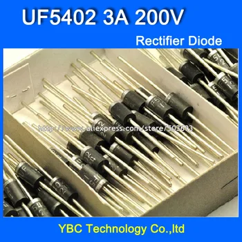

100pcs/lot UF5402 3A/200V Fast Recovery Rectifier Diode