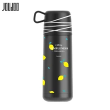JOUDOO, портативный термос из нержавеющей стали, чашка кофе, вакуумная колба с крышкой кружки, креативная, для путешествий, бутылка для воды, для девочек, 35
