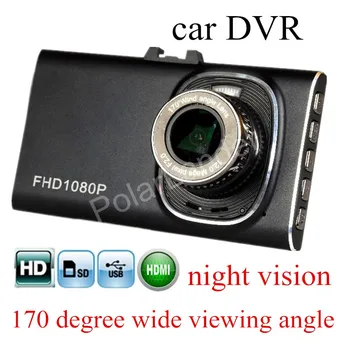 

new arrival Full 170 degree wide viewing angle 3 inch screen night vision Car Camera G-sensor DVR dash cam motion detection