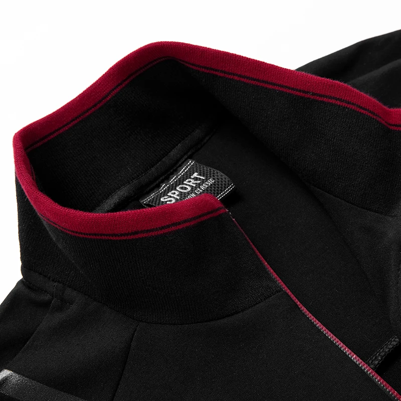 Sport Set Men Knitting Elasticity Sportsuit New Windproof Sportswear 7XL 8XL Loose Gym Suit Big Size Tracksuit Jogging Run Sets