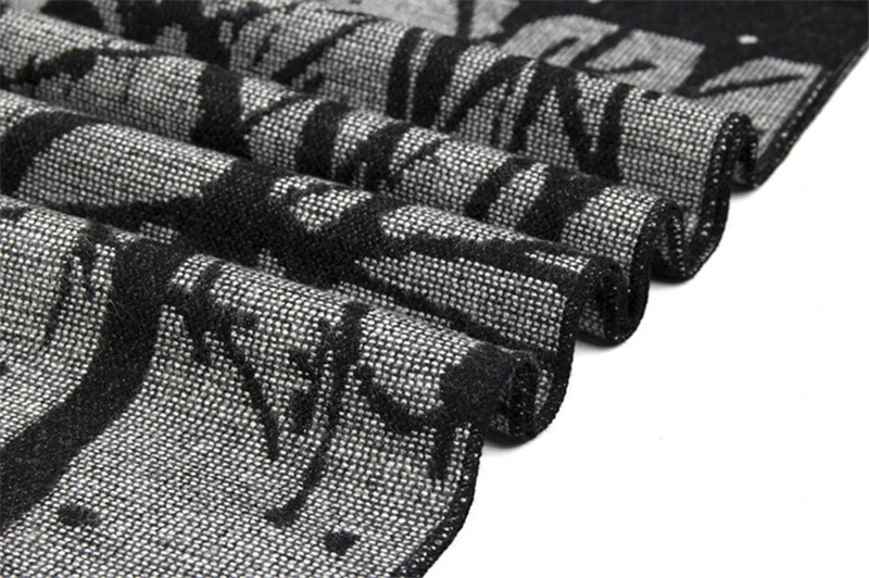 men wearing scarves 180x30cm Christmas Tree Branch Jacquard Male Scarf Winter Modal Brushed Men Wrap Shawls Man Warm Cashmere Scarves As Gift YG326 mens blanket scarf