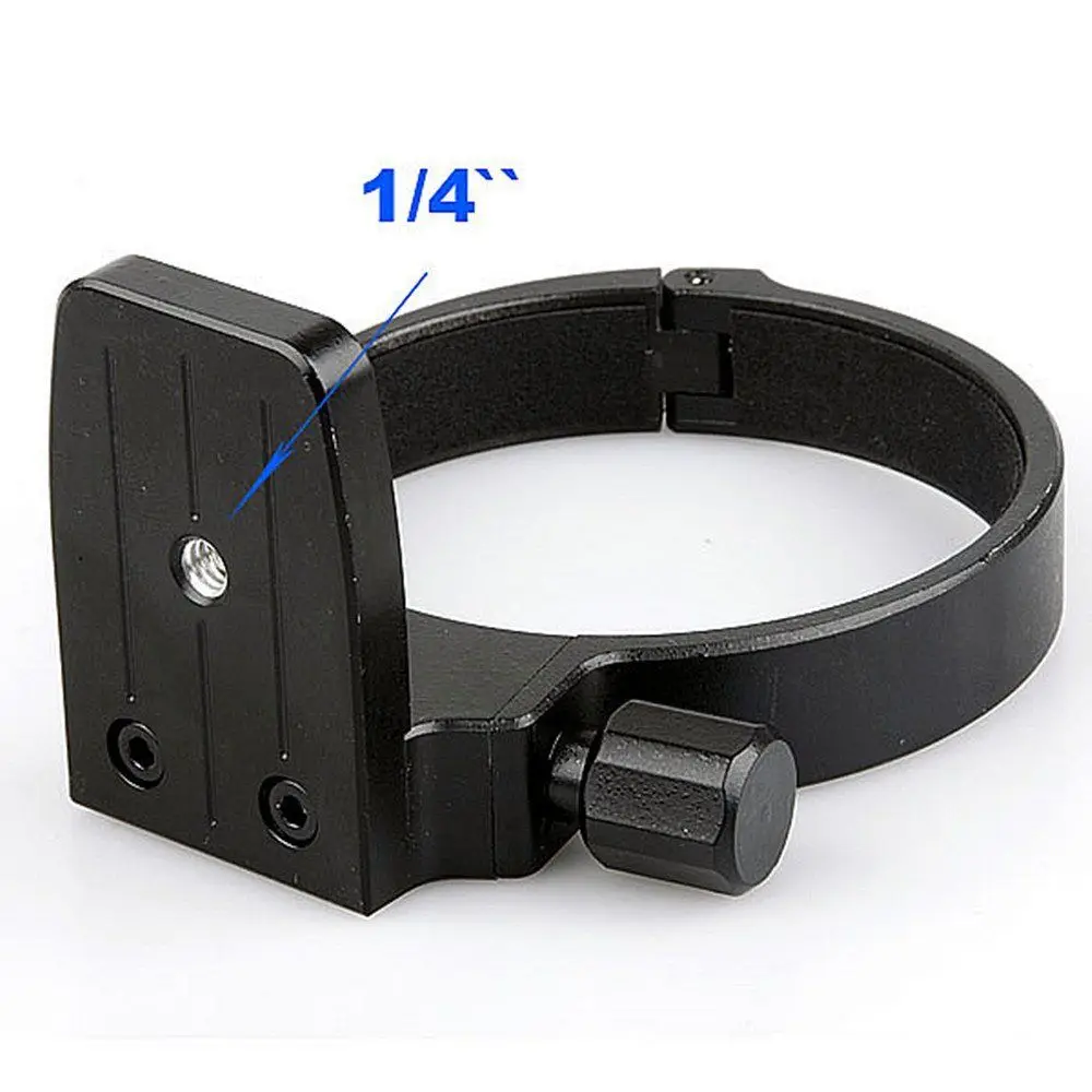 Full Metal 81mm Tripod Mount Ring for for Nikon AF-S Nikkor 80-200mm f/2.8D ED (Black) 6