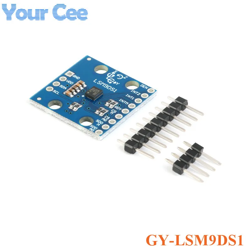 LSM9DS1 neun-achsen Sensor Modul 9-achse IMU Beschleunigungsmesser Gyroskop Magnetometer Für Arduino LSM9DS1 neun-achsen Sensor Modul 9-achse IMU Beschleunigungsmesser Gyroskop Magnetometer Für Arduino