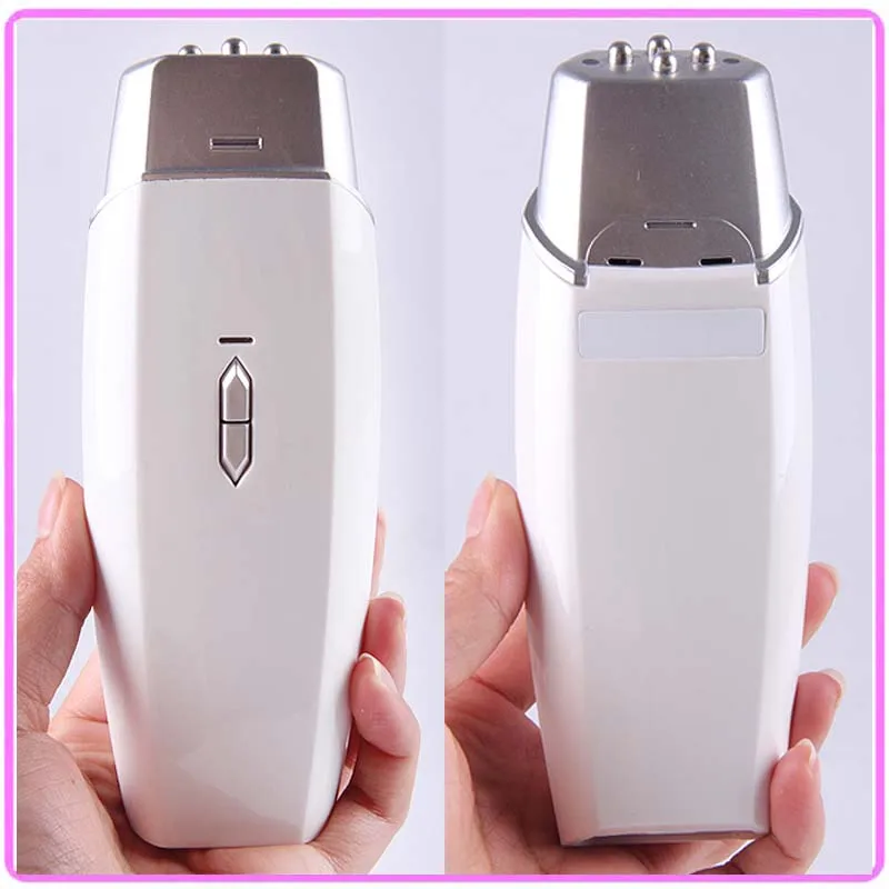 Portable Mini Handheld RF Radio Frequency Skin Lifting Facial Rejuvenation Beauty Massager For Wrinkle Free Shipping