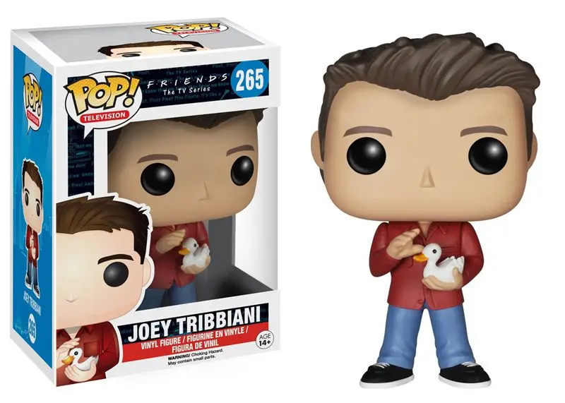 Эксклюзивная Funko pop официальная ТВ: друзья-Joey Tribbiani Виниловая фигурка Коллекционная модель игрушки с оригинальной коробкой