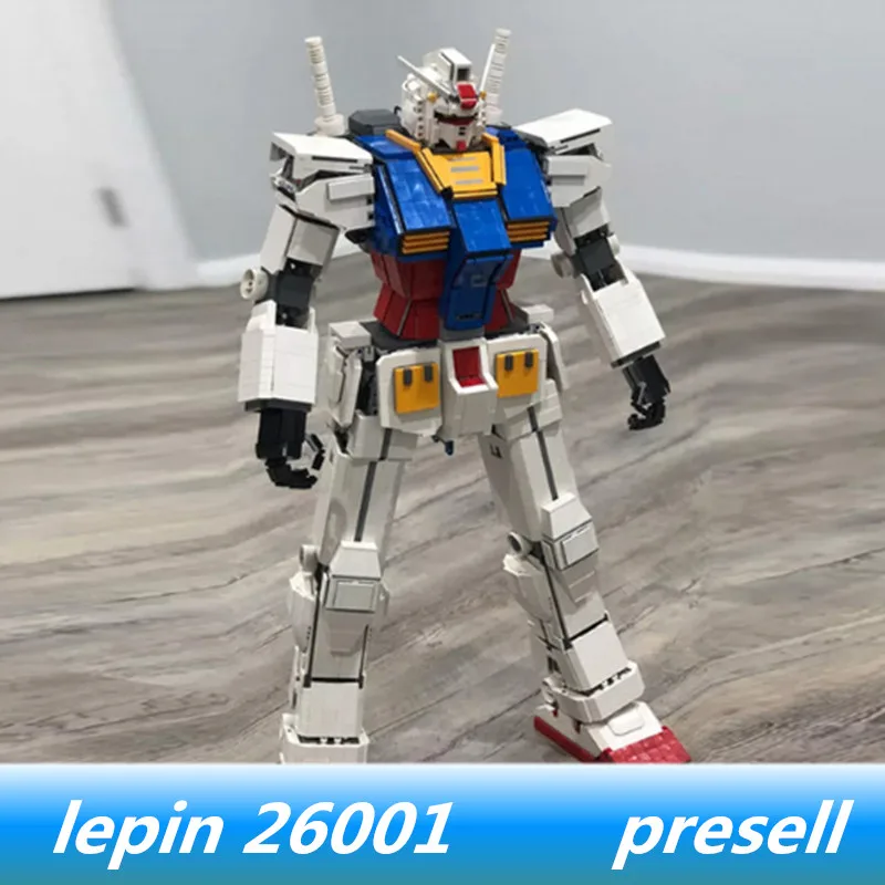 

Lepin 26001 MOC Anime Fictional Manned Robot RX-78-2 Mobile Suit Set Compatible Legoin Model lepin Building Kits Blocks Bricks