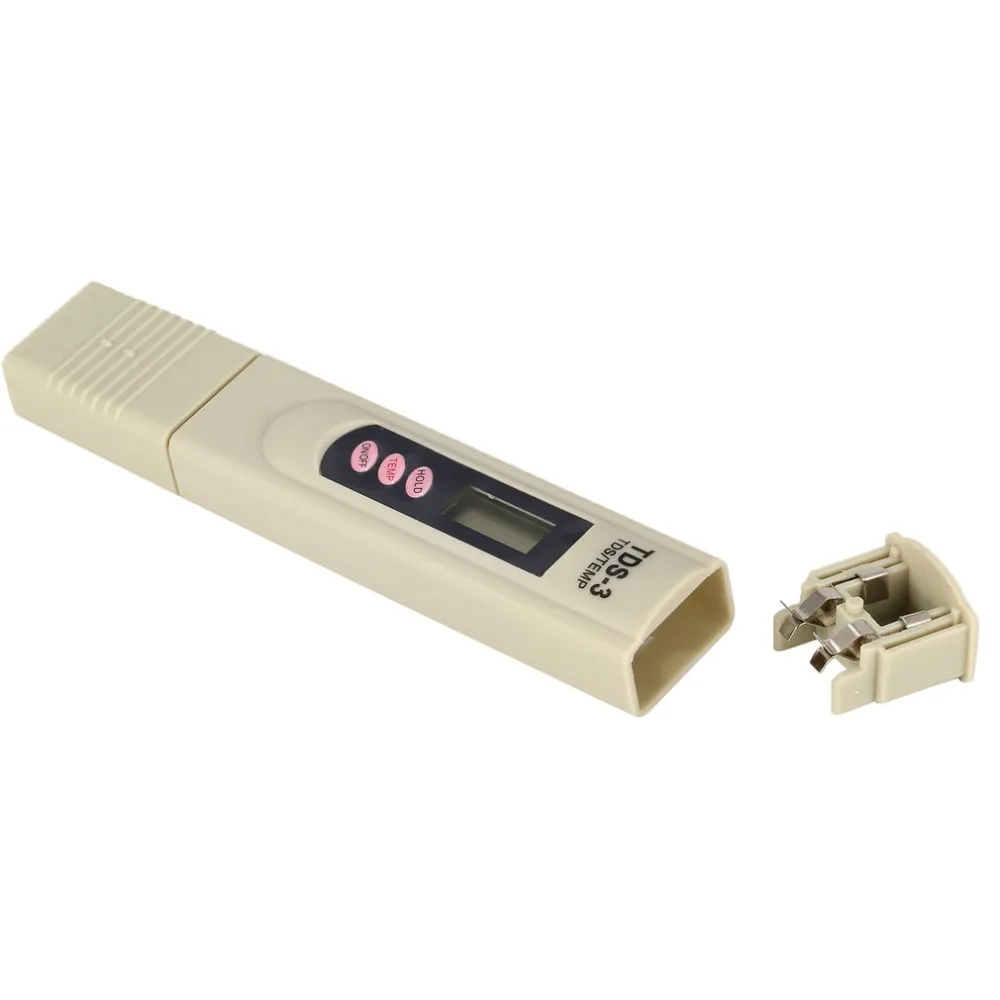 

TDS Meter Tester Portable Pen Digital 9999pm High Accurate Filter Measuring Water Purity Quality Monitor Detector