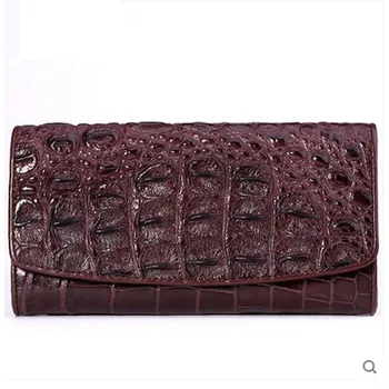 

yongliang Explosion style new crocodile leather women wallet leather wallet, fashionable long women clutch bag