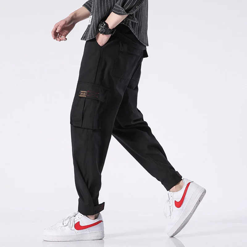 

M-4XL 5XL 2019 Spring Track Pants Men Sweatpants Mens Joggers Pants Cargo Camo Tactical Harem Pants For Men
