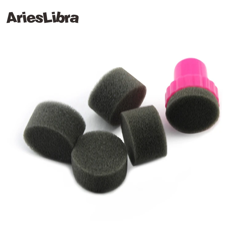 AriesLibra скребок для ногтей штамп силиконовая губка печать трафарет принтер инструменты для штамповки ногтей Дизайн ногтей прозрачный