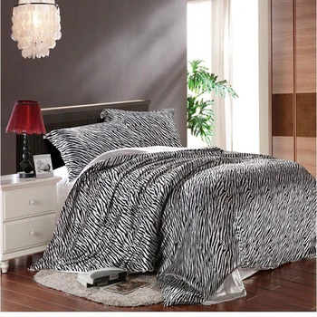 

2017 Leopard Print Mulberry Silk Bedding Sets Bed Linen 4pc Luxury Chinese Silk Bed Flat Sheet Pillowcase King/Queen/Full Size