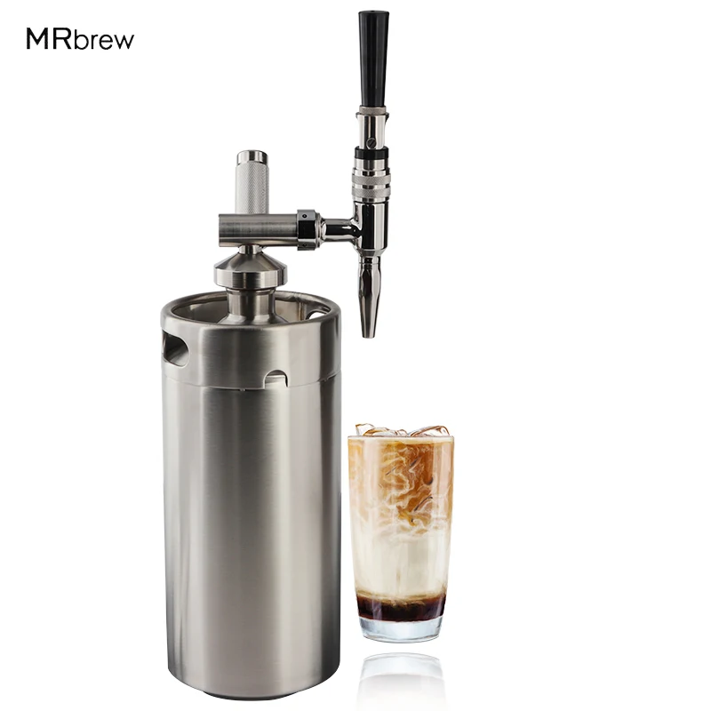 DIY Nitro кофеварка для холодного приготовления пива с 4 л мини набор кофейной