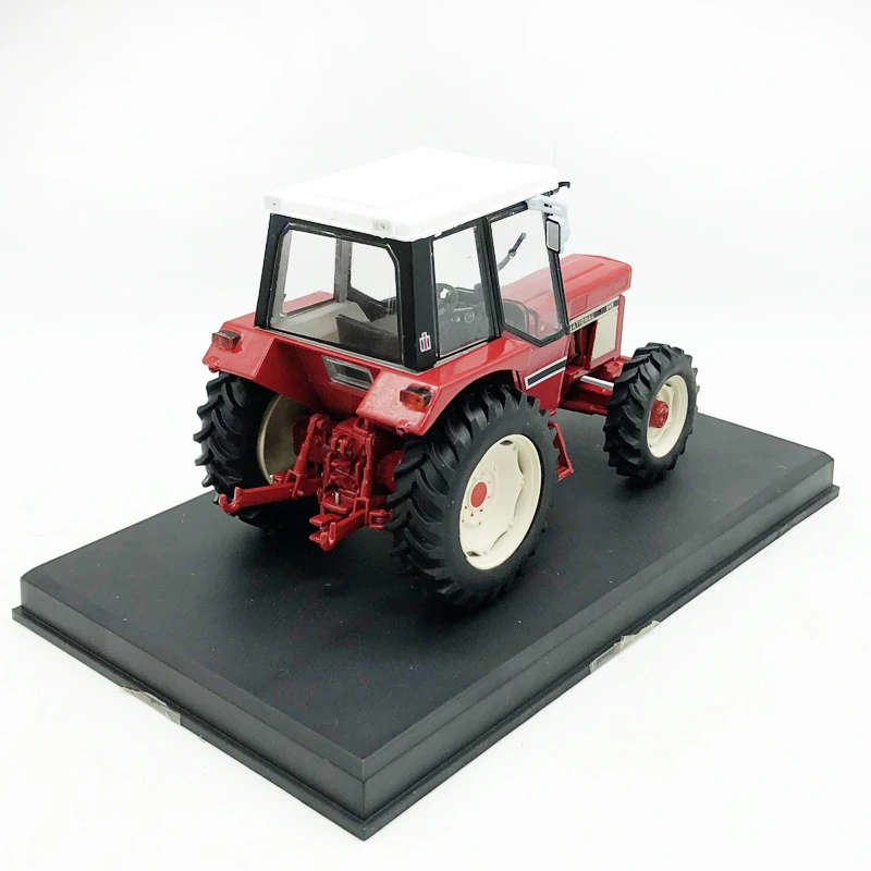 diecast 132 farm tractor model accessories red metal harvester model toy collection gift kids toys tractor toy suit (9)
