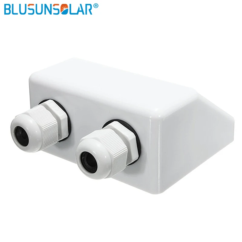 

1 pcs ABS Material Roof Solar Panel Cable Entry Gland Double Cable Gland Box For Caravan Boat