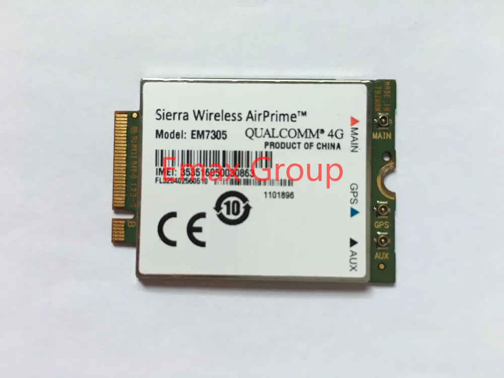 Sierra Беспроводная разблокированная EM7305 + 2 шт 4G антенна gobi5000 FDD LTE/EVDO/DC HSPA WWAN Netwwork