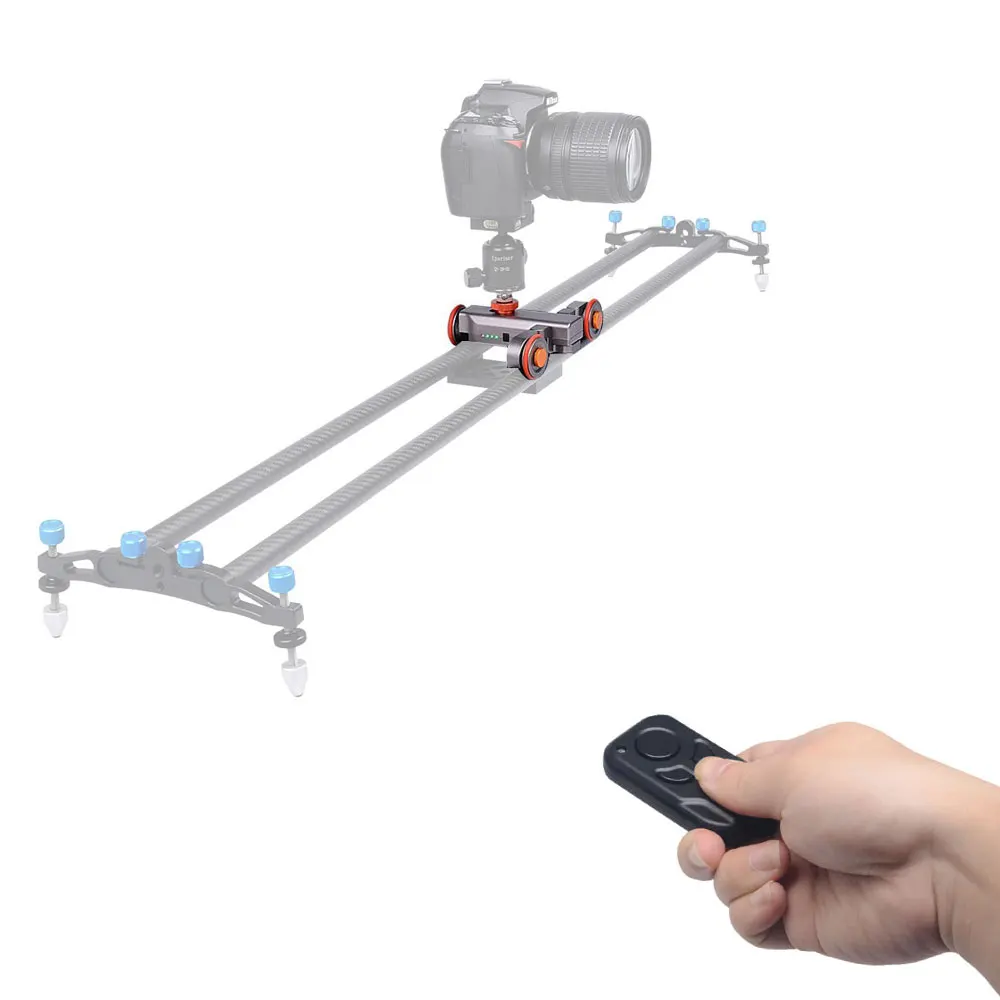 Mcoplus Wireless Remote camera Motorized Dolly Car DSLR Electric Track