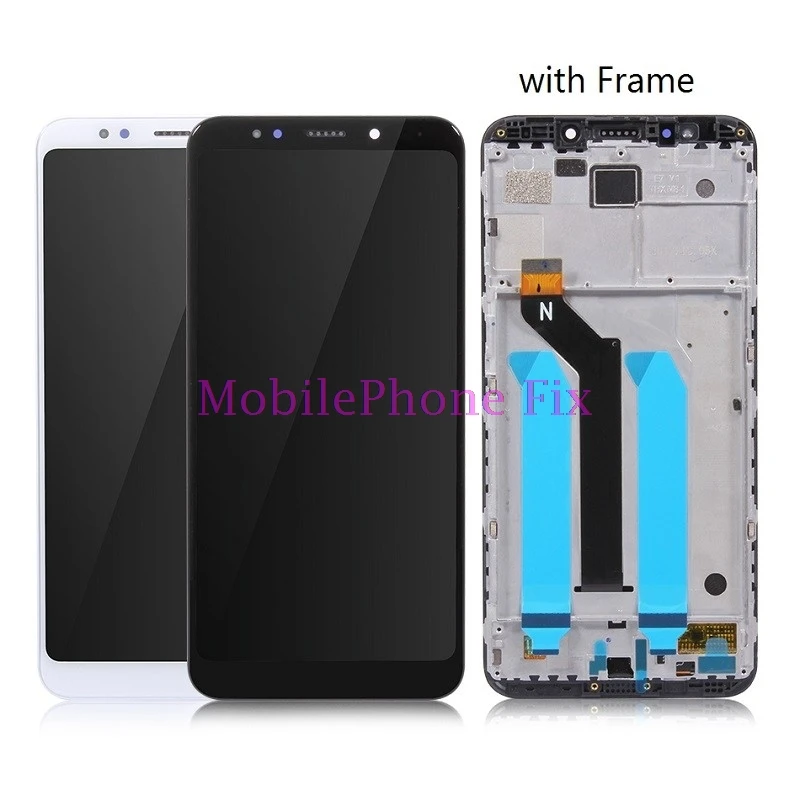 

10 Point Touch LCD Display Touch Screen Digitizer Assembly For Xiaomi Redmi Note 5 / Note 5 Pro AI Tested With LCD Frame Parts
