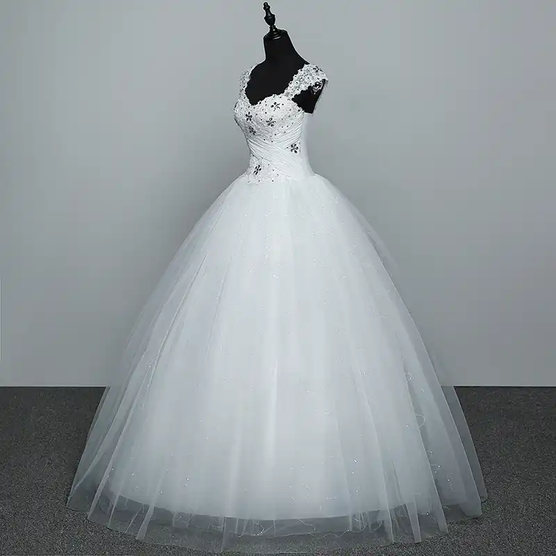 wedding frocks white