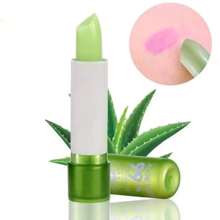 Lip Balm Aloe Vera 1PCS Lipstick Lip Stick Moisturizing Color Changing