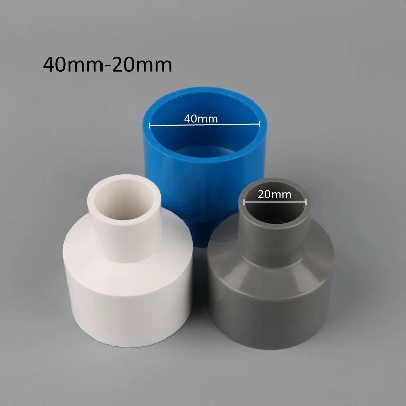 2 قطع PVC 40 ملليمتر x 20 ملليمتر 40 ملليمتر-25 ملليمتر 40 ملليمتر-32 ملليمتر مستقيم الحد موصل انبوب ماء محول السباكة إمدادات الأسماك خزان أنبوب مشترك 2 قطع PVC 40 ملليمتر x 20 ملليمتر 40 ملليمتر-25 ملليمتر 40 ملليمتر-32 ملليمتر مستقيم الحد موصل انبوب ماء محول السباكة إمدادات الأسماك خزان أنبوب مشترك