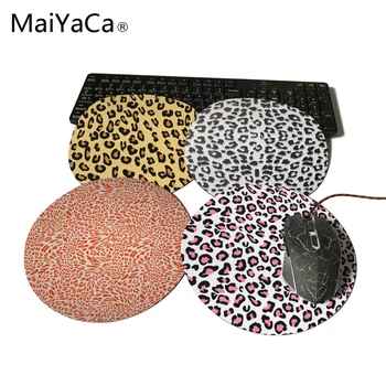 

MaiYaCa Round Leopard,Tige Logo Customize Your Own Image Good Quality Anti-Skid Table Mats For Leopard