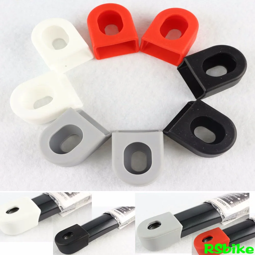 

2PCS MTB Mountain bicycle Fixed Gear Carbon Fiber Crankset Crank Protector Case RACEFACE Cover Cap Sram XX1 XO M980 M670 M780